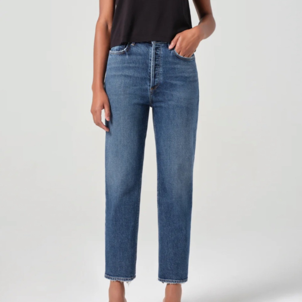 NWT Agolde 90s pinch waist crop jeans